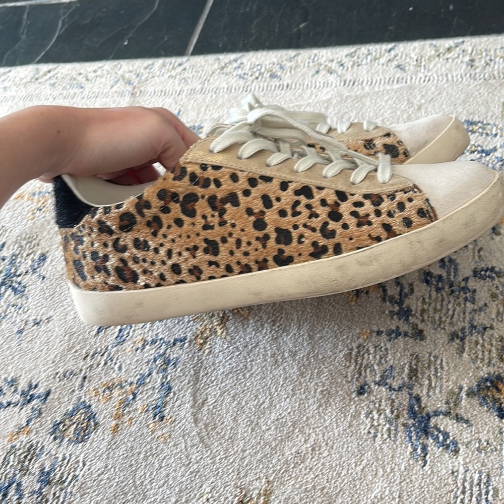 Gola Nova Oasis Leopard Sneakers Size 8 - Picture 6 of 7